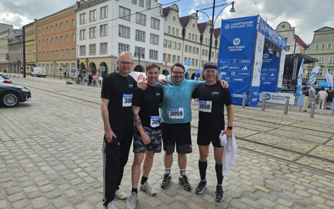 34. Rostocker Citylauf: CDU Rostock mit starkem Team am Start